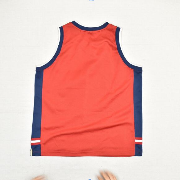 Nike Women's Jersey Team Sports Polyester Red Blue Size 2XL / 20 Basketball - Picture 3 of 8